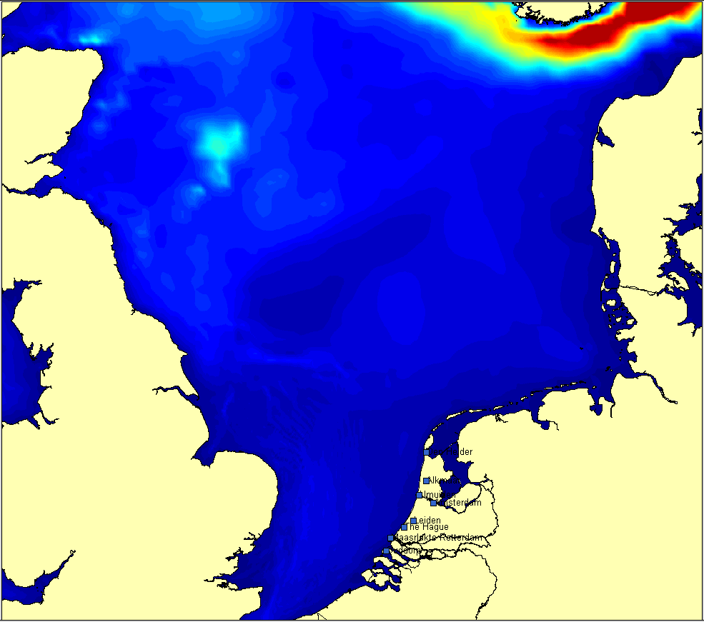 North Sea Database Area